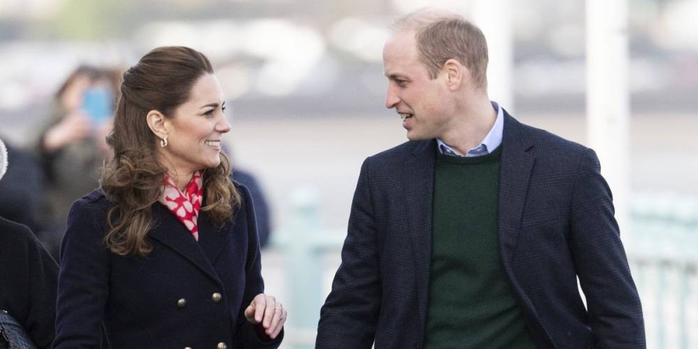 Kate Middleton Rocks a Red Zara Dress for an Ice Cream Date with Prince William - www.harpersbazaar.com