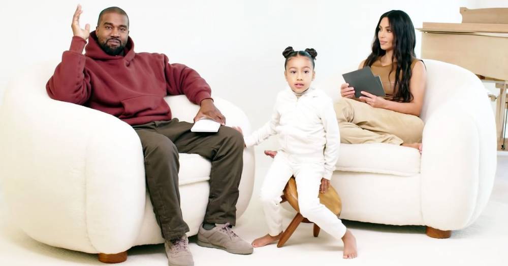 Kim Kardashian and Kanye West’s Daughter North Adorably Crashes Interview - www.usmagazine.com