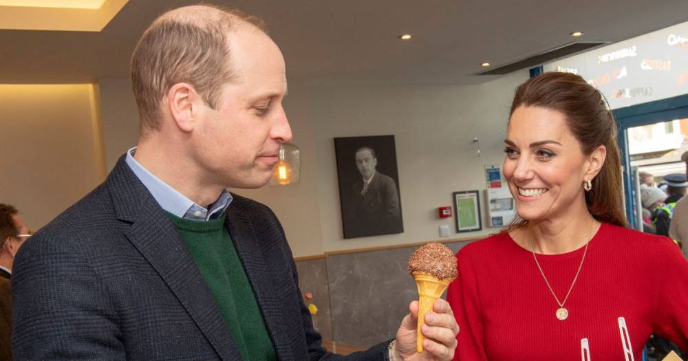 Prince William and Duchess Kate Smile During Ice Cream Outing in South Wales - www.usmagazine.com