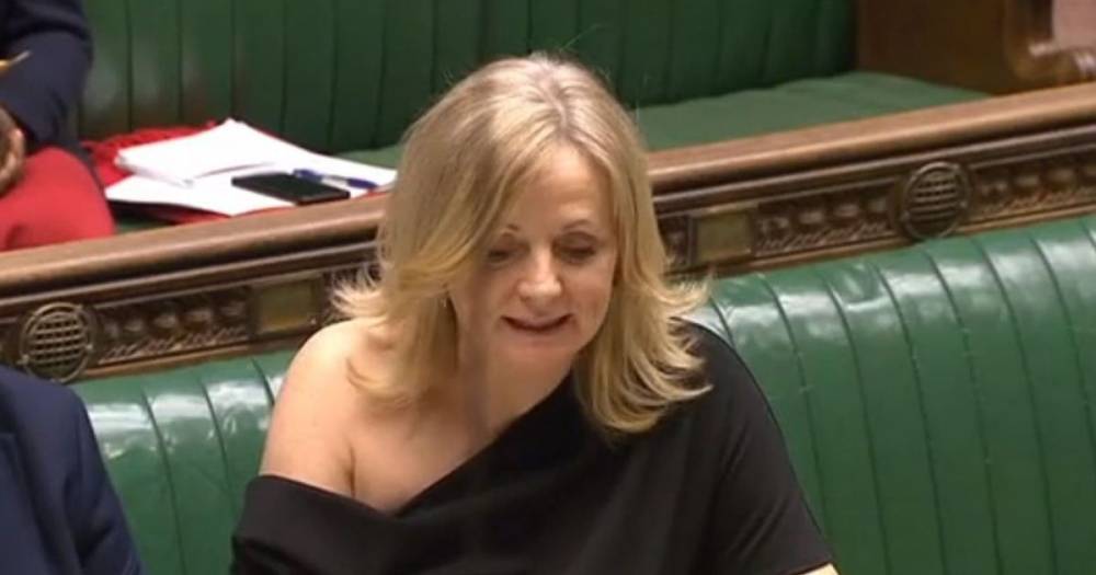 MP hits back at 'Banged over a wheelie bin' trolls after wearing off-the-shoulder dress in Commons - www.dailyrecord.co.uk