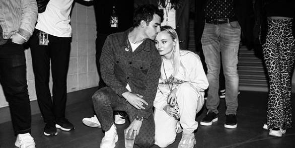 Sophie Turner and Joe Jonas Shared a Romantic Moment on the Jonas Brothers Tour - www.marieclaire.com - London