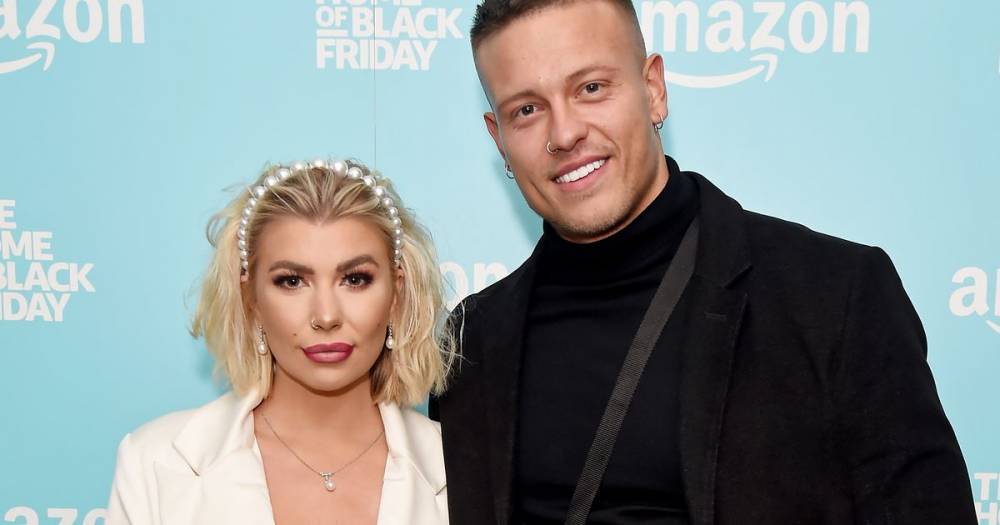 First look at Olivia Buckland and Alex Bowen's new home as they share views of sprawling land including its own pond - www.ok.co.uk