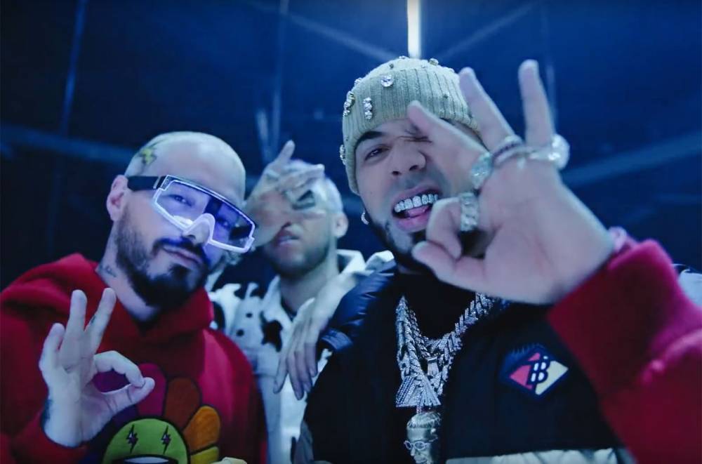 Jhay Cortez Teams Up With Anuel AA and J Balvin For Neon-Drenched 'Medusa' Video: Watch - www.billboard.com - Greece