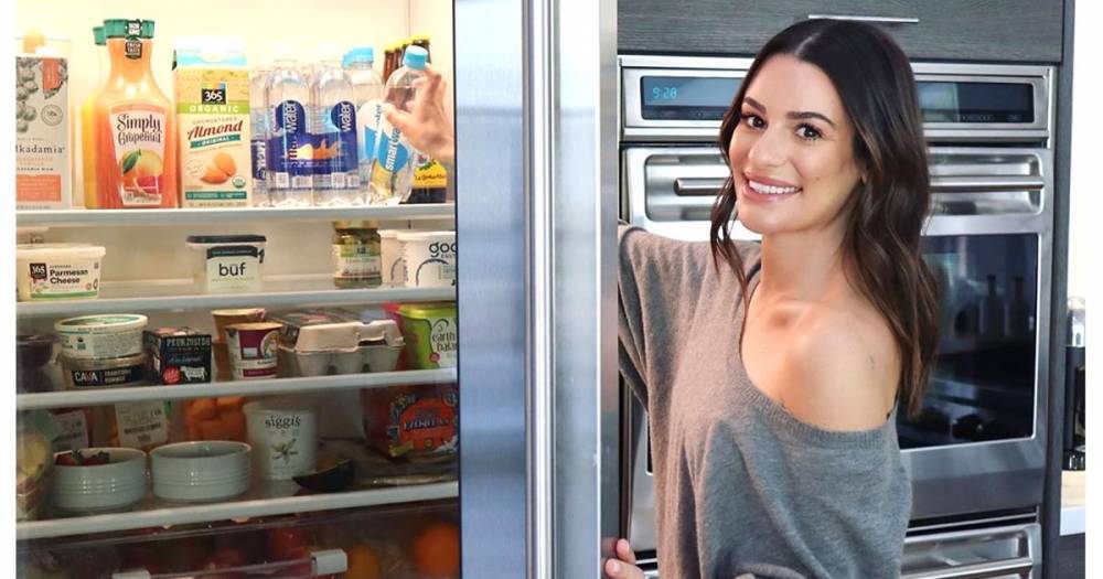Lea Michele Reveals What’s in Her Refrigerator: Macadamia Milk, Gluten-Free Pasta and More - www.usmagazine.com