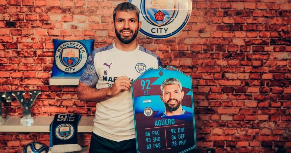 Man City star Sergio Aguero sets another Premier League record with EA Sports award - www.manchestereveningnews.co.uk - Manchester - Argentina