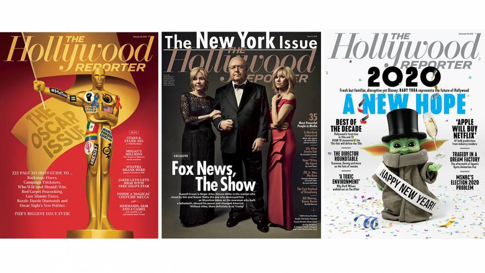 Hollywood Reporter Scores National Magazine Award Nomination for 'General Excellence' - www.hollywoodreporter.com - USA