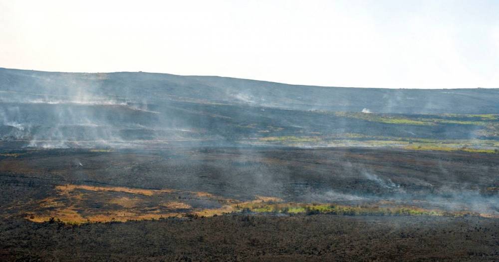 If you see smoke or flames on Saddleworth Moor today, don't worry - fires are being started on purpose - www.manchestereveningnews.co.uk - Manchester