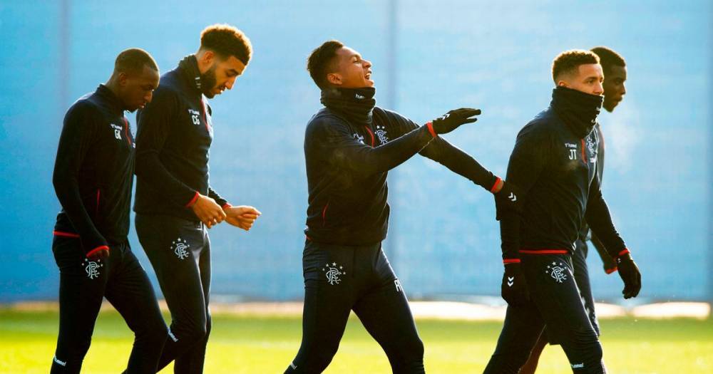 5 things we spotted at Rangers training as Alfredo Morelos helps keep spirits high - www.dailyrecord.co.uk - Scotland - Dubai