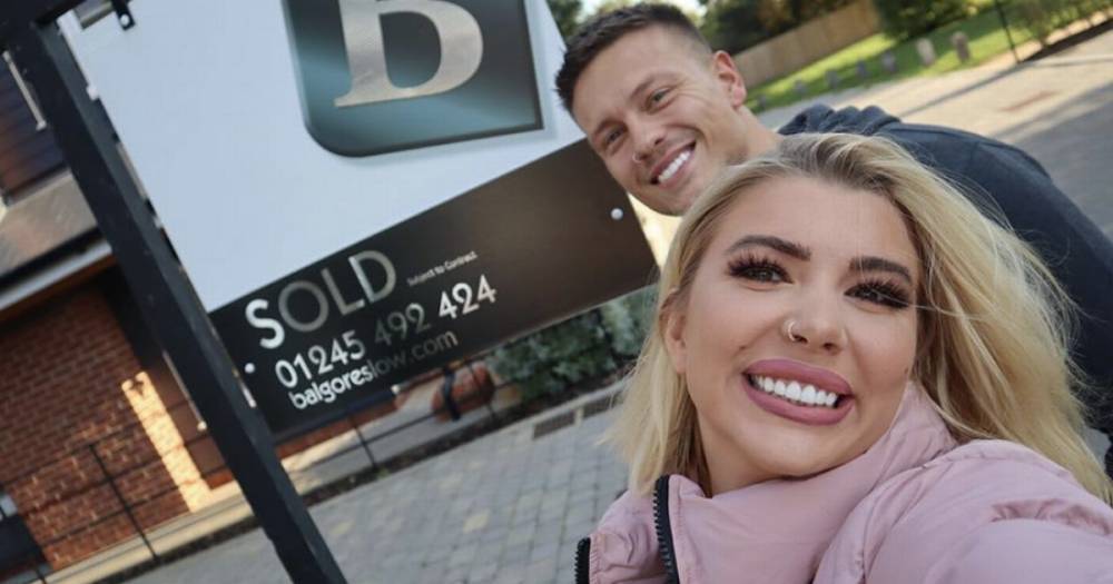 First tour inside Olivia Buckland and Alex Bowen's new home as they reveal grand staircase, games room and romantic balcony - www.ok.co.uk - county Love