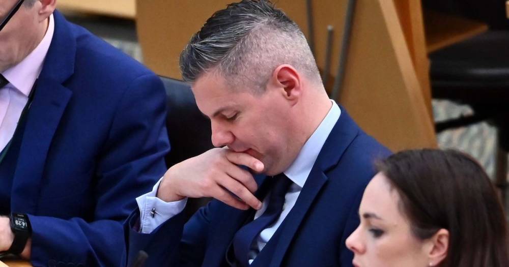 Teen bombarded with messages from Derek Mackay speaks to police - www.dailyrecord.co.uk - Scotland