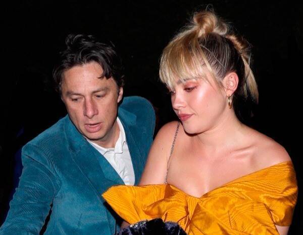 Zach Braff and Girlfriend Florence Pugh Have a Pre-2020 Oscars Party Date Night - www.eonline.com