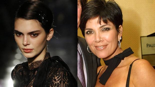 Kendall Jenner Looks Identical To A Young Kris Jenner In Sheer Black Gown At Tom Ford Show – Pics - hollywoodlife.com - California