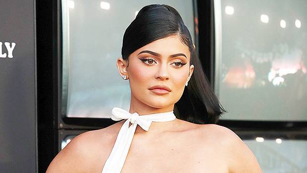 Kylie Jenner Twirls To Show Off Her Assets In Clingy Sweater Dress At Malika’s Baby Shower — Watch - hollywoodlife.com