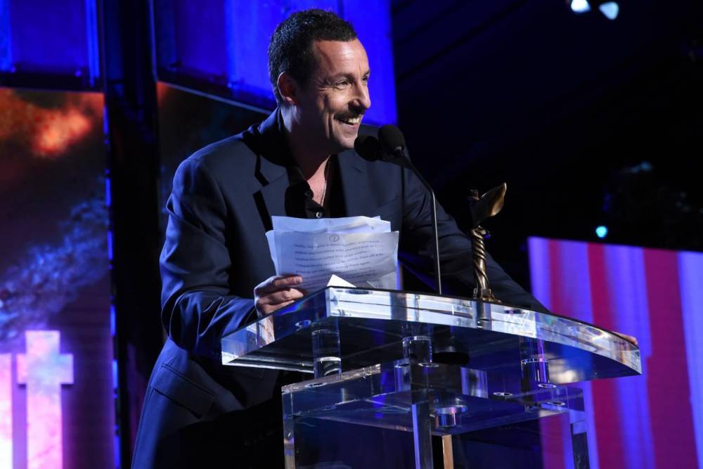 Adam Sandler Snubs the Oscars Right Back with Hilarious Independent Spirit Awards Speech - www.tvguide.com - city Sandler