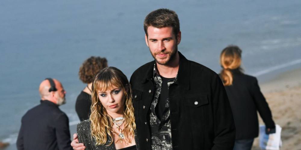 Miley Cyrus and Liam Hemsworth Reportedly Went to the Same Pre-Oscars Party - www.elle.com - Beverly Hills