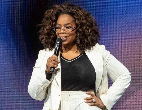Oprah Falls Onstage at 2020 Vision Tour Show and Laughs It Off - www.eonline.com - Los Angeles