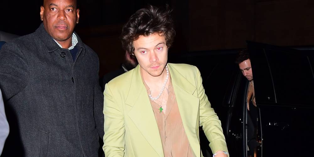 Harry Styles Parties Until the Early Morning at 'SNL' After Party in NYC - www.justjared.com - New York