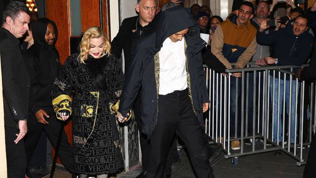 Madonna, 61, Holds Hands With BF Ahlamalik, 25, After Falling On Stage At Madame X Concert - hollywoodlife.com - Paris