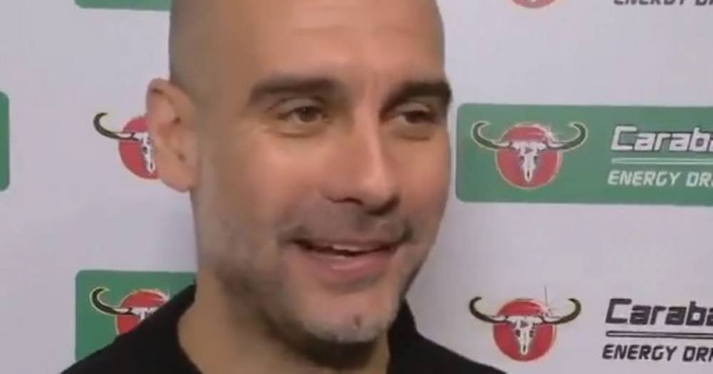 Pep Guardiola explains why he made eight changes for Man City vs Aston Villa in Carabao Cup final - www.manchestereveningnews.co.uk - Manchester