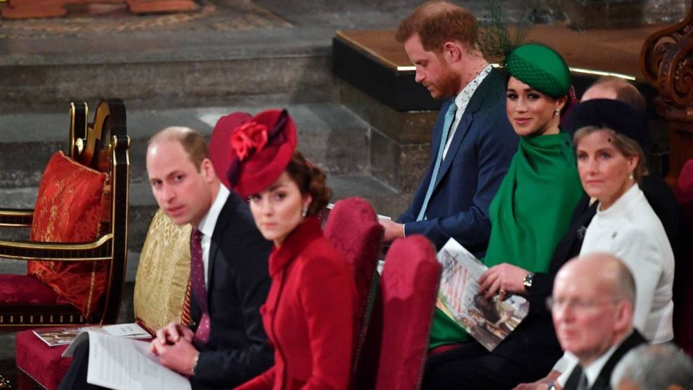 How Prince Harry, Meghan Markle, Prince William and Kate Middleton Interacted on Commonwealth Day - www.etonline.com
