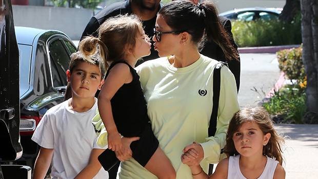 Kourtney Kardashian Vows To ‘Never Apologize’ For Kissing Her Kids On The Lips Despite Criticism - hollywoodlife.com