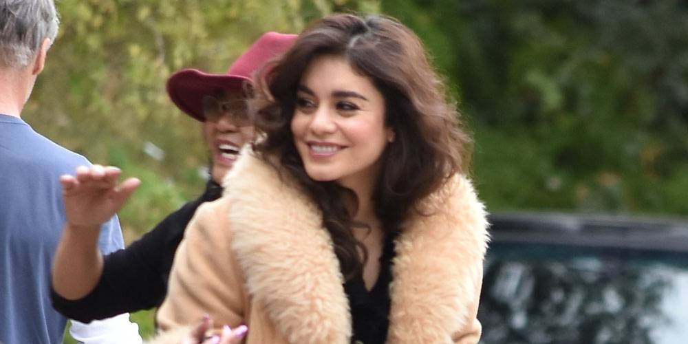 Vanessa Hudgens Looks Glam While Finishing Up A Photo Shoot - www.justjared.com - Los Angeles