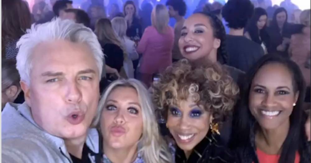 Inside wild Dancing On Ice wrap party complete with vodka luge and Phillip Schofield on the microphone - www.ok.co.uk
