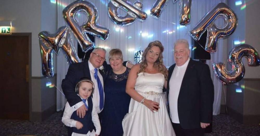 Scots couple shock guests by throwing surprise wedding at 50th birthday party - www.dailyrecord.co.uk - Scotland - city Irvine