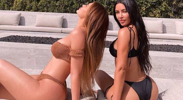 Kylie Jenner, Kim Kardashian pose in bikinis in Instagram snap: 'Wear your sunscreen' - flipboard.com