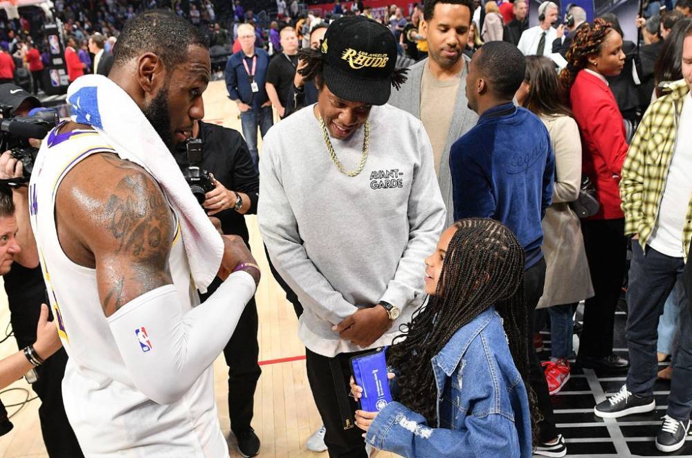 Jay-Z Punches Cool Dad Card, Gets Blue Ivy a LeBron James-Signed Basketball - www.billboard.com