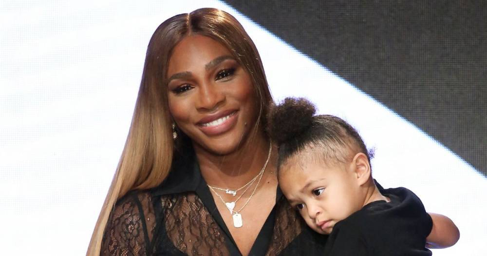 Serena Williams Adorably Does Her Morning Beauty Routine Alongside Her Daughter Olympia — Watch - www.usmagazine.com