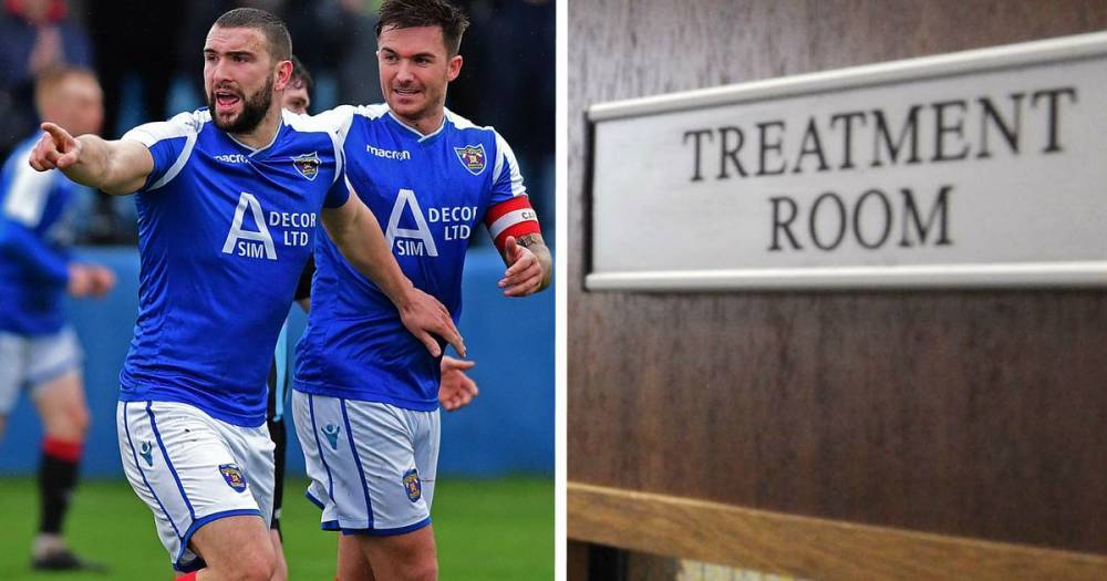 Irvine Meadow defender set to miss rest of season after car runs over his foot - www.dailyrecord.co.uk