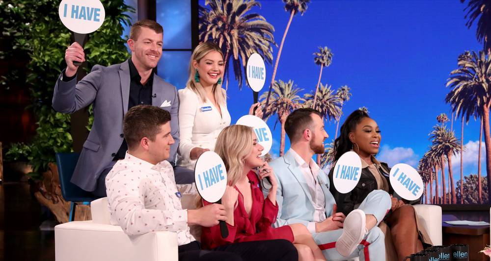 'Love Is Blind' Stars Reveal How They Ended Up on the Show on 'Ellen'! (Video) - www.justjared.com