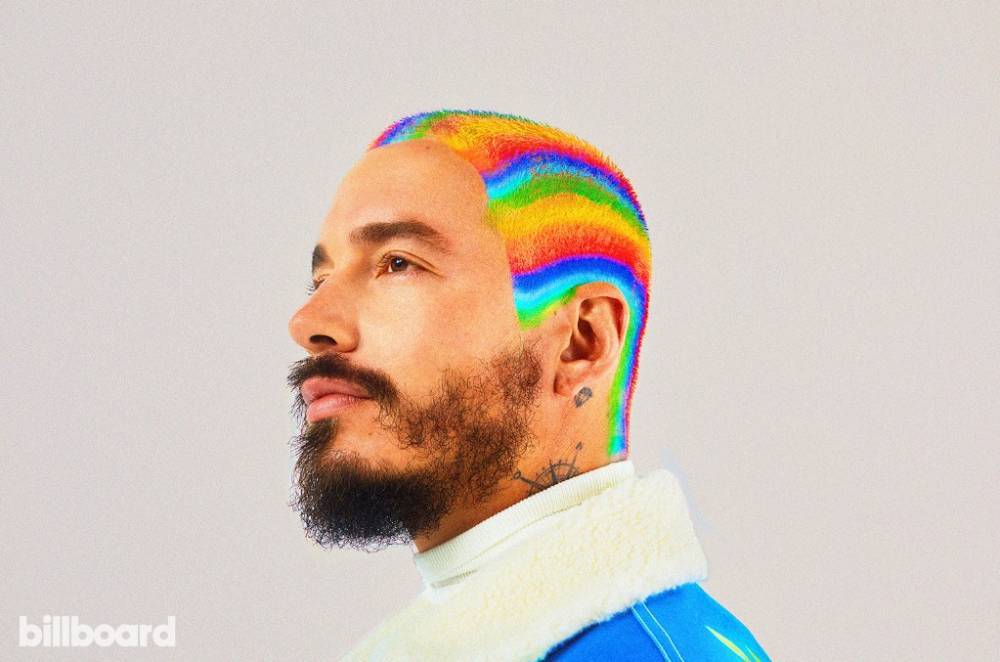 J Balvin's Hair Evolution in 13 Photos, From Rainbow to White Tiger Print & Beyond - www.billboard.com - Colombia