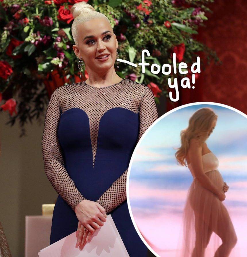 Here’s How Katy Perry Kept Her Growing Baby Bump Under Wraps!! - perezhilton.com