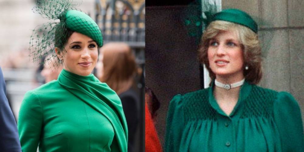 Meghan Markle's Commonwealth Day Outfit Was Inspired by a Princess Diana Look From 1982 - www.cosmopolitan.com
