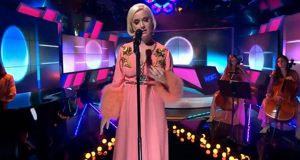 Pregnant Katy Perry Performs 'Never Worn White' for First Time on 'The Project' - Watch Here! - www.justjared.com - Australia