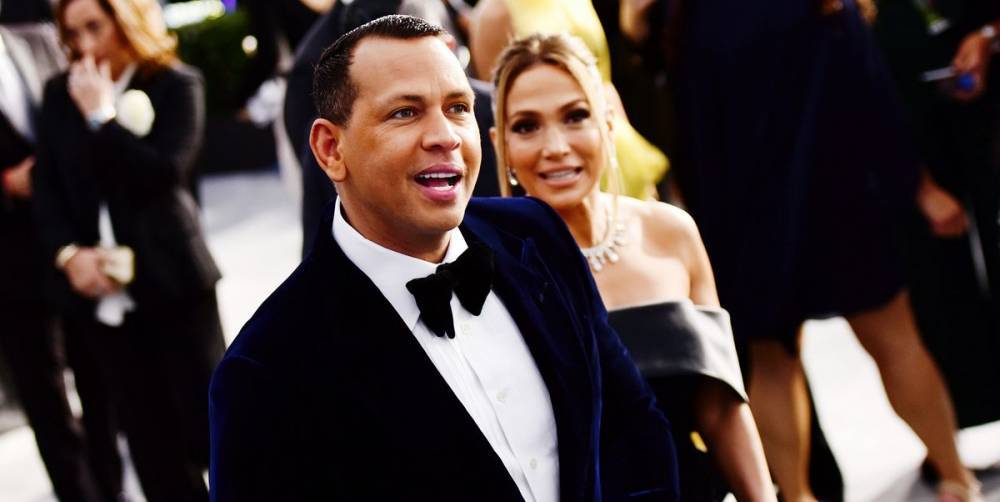 Alex Rodriguez Posted a Very Extra Tribute to Jennifer Lopez for Their One-Year Engagement Anniversary - www.elle.com - Bahamas