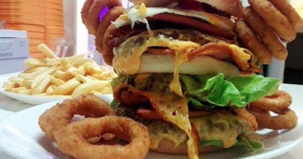 Scots cafe launches ultimate homemade monster burger challenge - www.dailyrecord.co.uk - Scotland