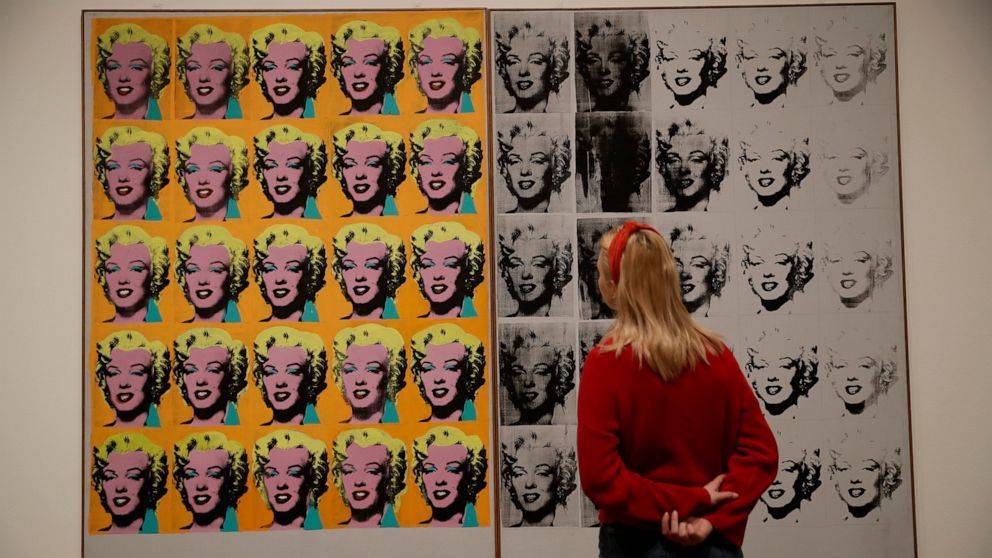 Marilyn, soup cans, wigs feature in Tate's Andy Warhol show - abcnews.go.com - county Tate