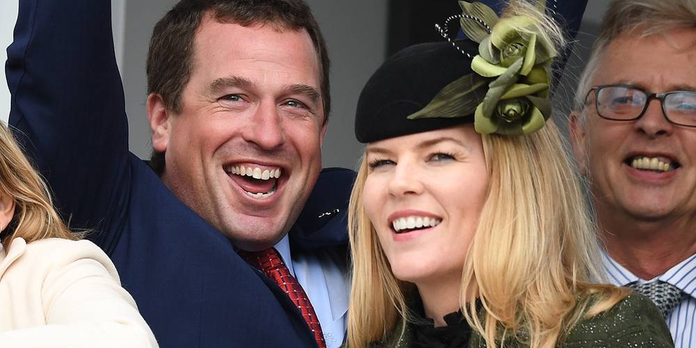 Peter Phillips & Ex Autumn Watch The Races Together at Cheltenham Festival 2020 - www.justjared.com