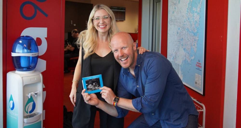 Nova's Matt de Groot and wife Bronte are expecting their first child together - www.who.com.au