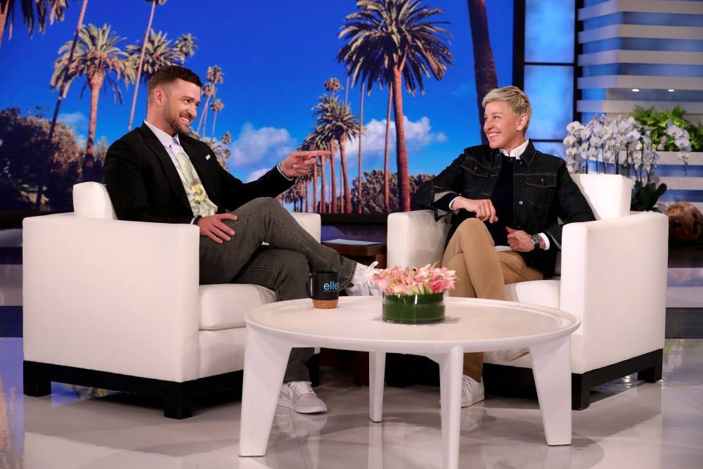 Justin Timberlake Has A ‘Silent Conversation’ With Ellen, Reveals Secret In Game Of ‘Spill The Tea’ - etcanada.com