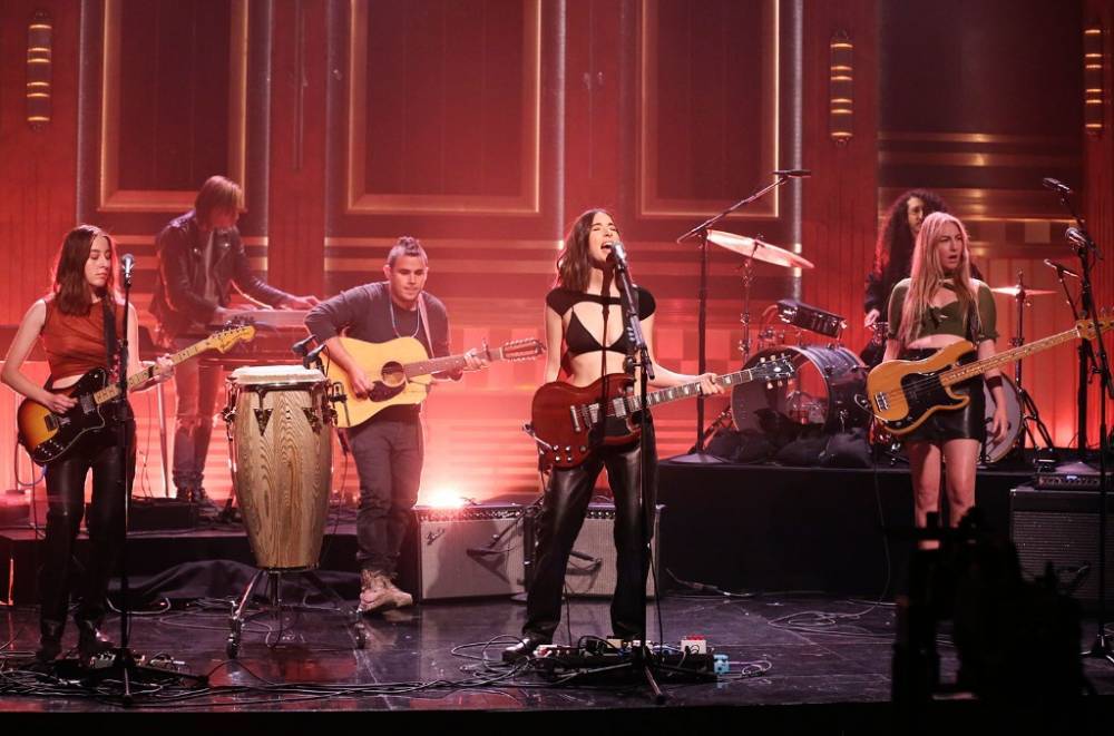 Haim Create Catchy a New Tune, Perform ‘The Steps’ and 'Summer Girl' on ‘Fallon’: Watch - www.billboard.com