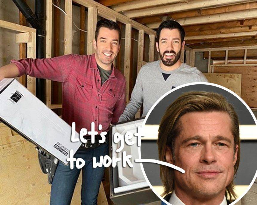 Brad Pitt Is Coming To HGTV For New Series Starring The Property Brothers! - perezhilton.com - Hollywood