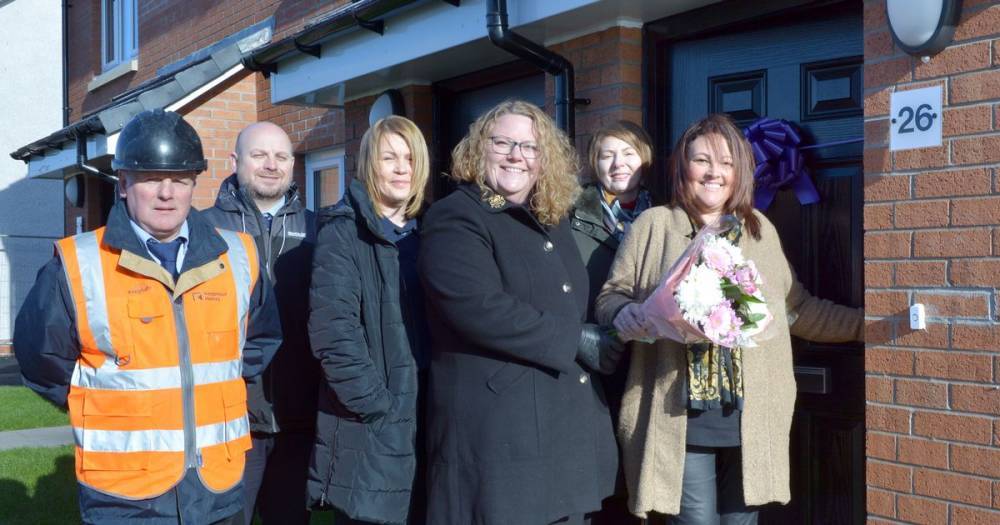 New home joy in Craigneuk for families thanks to new local authority initiative to buy from developers - www.dailyrecord.co.uk