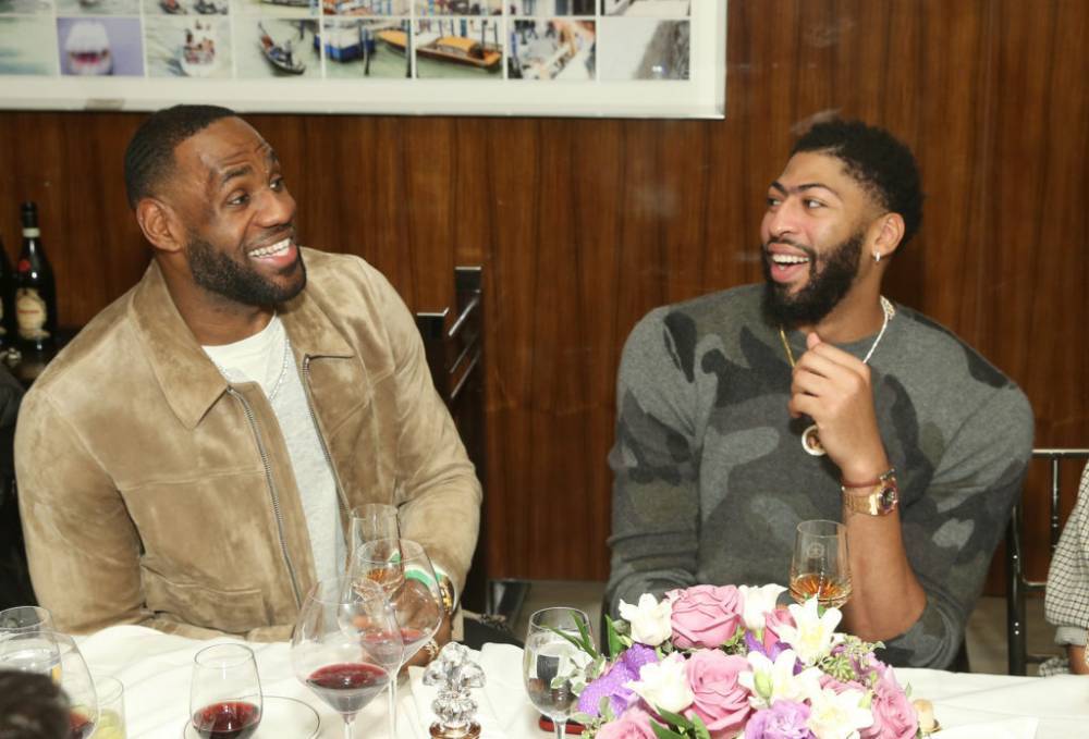 LeBron James Sings “Happy Birthday” To Teammate Anthony Davis In Hilarious Video - theshaderoom.com - county Davis