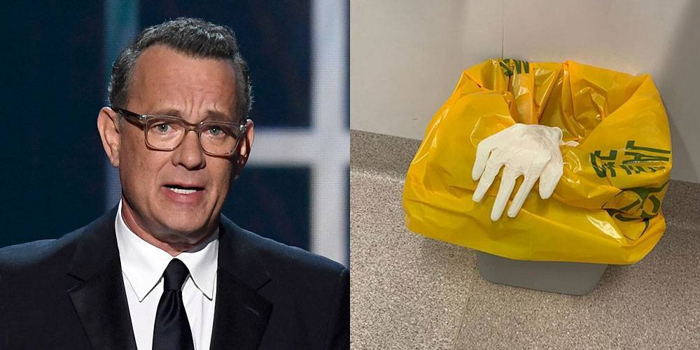 Tom Hanks' Coronavirus Post Has a Deeper Meaning Thanks to That Glove - www.justjared.com