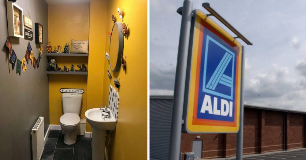 Harry Potter-obsessed shopper uses Primark and Aldi products to completely transform bathroom - www.manchestereveningnews.co.uk