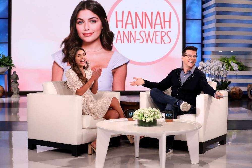 Hannah Ann Sluss Reveals Who Else She’d Date From The ‘Bachelor’ World And Which Celebrity Has Slid Into Her DMs In Tell-All ‘Ellen’ Game - etcanada.com